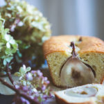 Chai Poached Pear Olive Oil Cake